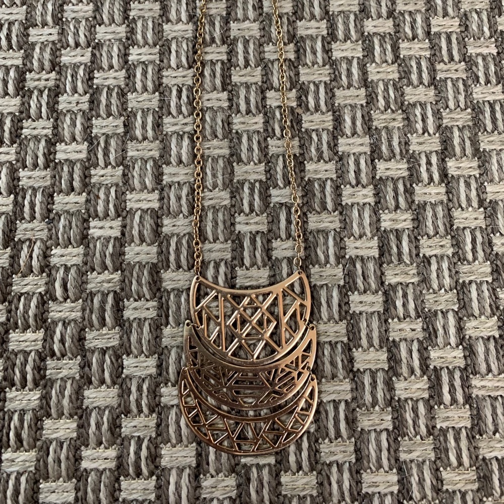 Gold necklace
